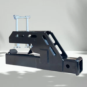 Vijay Hitch Receiver 2" Clamp On Trailer Tractor Bucket Mount Adapter - Bild 1 von 8