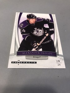 2007-2008 fleer hot prospects 3 alexander frolov 