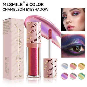 Chameleon Liquid Eyeshadow - Shimmer Metallic Shift, Iridescent Glitter Makeup - Picture 1 of 12