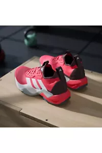adidas Rapidmove ADV 2 HIIT Men's Cross Training Shoes JI2058 Lucid Red / White - Picture 1 of 5