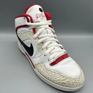 2008 Nike SB Zoom Air Paul Rodriguez 2 High White Varsity Red Cement 325022-161 - Picture 1 of 8