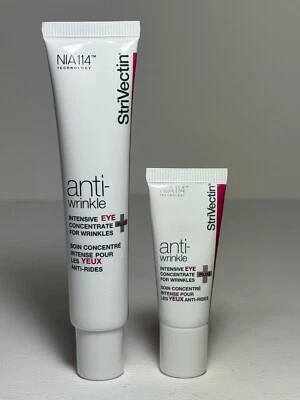 StriVectin интенсивный глазной концентрат против морщин 1 жидкая унция + 0,25 жидкой унции, новый! - Изображение 1 из 2
