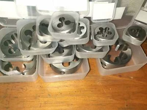 60 pcs HSS high speed steel split screw adjustable die buttons M2-M30. For Lathe - Picture 1 of 1