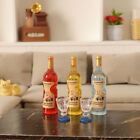 Dollhouse Accessories Miniature Wine Toy Dry Red Wine  Dollhouse Decoration