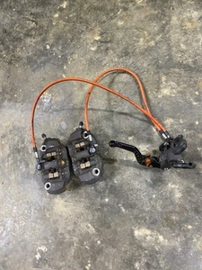 08 09 Suzuki Gsxr750 Front Brake Assembly Calipers Master Lever Gaxr 750 Gixxer - Bild 1 von 8