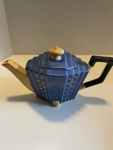 Tetera Pfalzgraff Villa della Luna Jana Kolpen Mary Tiegreen 2004 Art Deco - Imagen 1 de 4