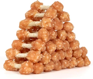 Premios Perro Mini Rohhaut 16oz Palitos Pollo Arroz Perros Pequenos 2 5in 30 Stück - Bild 1 von 12