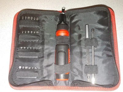 Craftsman Ratcheting Screwdriver Set 26-Piece Multibit With Carry Case CMHT68001 - Image 1 of 4