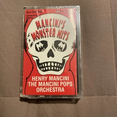 MANCINI’S MONSTER HITS Cassette Tape HENRY MANCINI POP ORCHESTRA Sealed/NEW - Image 1 of 4