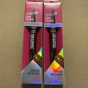 2pz Eyeliner Liquido Colore Caramelle Duro Colpo Splendido ESPRESSO I MIEI SENTIMENTI Marrone - Foto 1 di 2