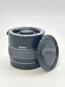 SIGMA APO Tele Converter 2x EX DG Black /w Front & Back Lens Cap - Picture 1 of 5