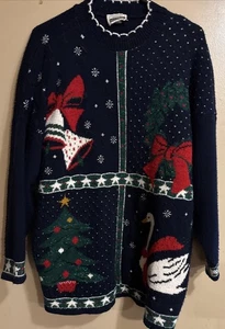 Vintage Adele Sixe 1x Christmas Sweater - Picture 1 of 13
