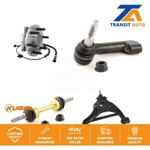Front Left Hub Bearing Lower Control Arm Outer Tie Rod & Link Kit For Ford F-150 - Picture 1 of 1