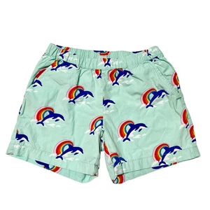 Hanna Andersson Rainbow Poplin Shorts Size 10 - Picture 1 of 6