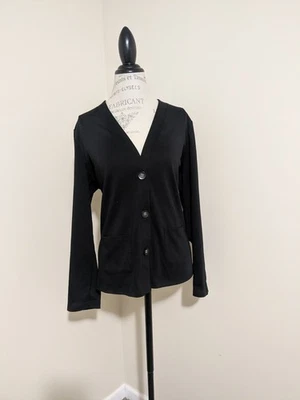 Hastings & Smith women's black cardigan with pockets - Image 1 of 4