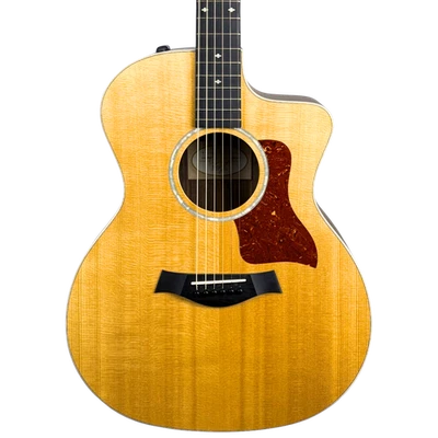 Taylor 214ce DLX Grand Auditorium Sitka Spruce/Indian Rosewood Natural W/HSC - Image 1 of 4