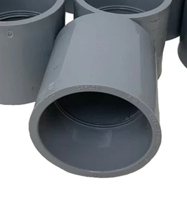 New Carlon 2.5" Gray PVC Female Conduit Fitting Coupling CPLG E940K - Picture 1 of 2