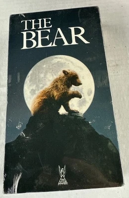 The Bear Movie VHS Tape 1989 Youk the Cub & Grizzly Bear New Sealed Vintage - Image 1 of 4