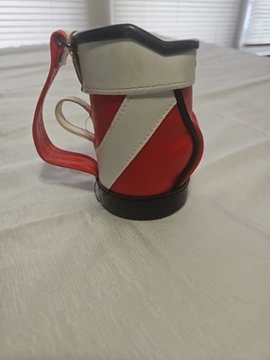 Mini bolsa de golf de cuero portavasos refrigerador portabotellas bolsa de golf bolígrafo carrito Foto 1 de 4