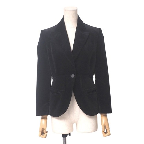 Giacca Sartoriale Gucci Taglia 40 Blazer Velluto Singolo 1B Made In Italy