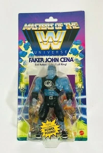 Masters of the Universe WWE Faker John Cena Robot Malvado del Rey Calavera - Imagen 1 de 3