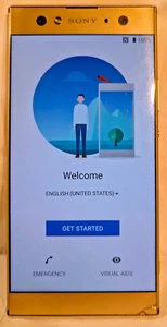 Sony Xperia X 32GB Gold Smartphone - Untested, Powers On, Factory Reset, AS-IS - Picture 1 of 11