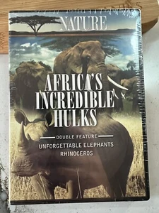 Nature - Africa's Incredible Hulks (DVD) Elephants/Rhinoceros NEW - Picture 1 of 2
