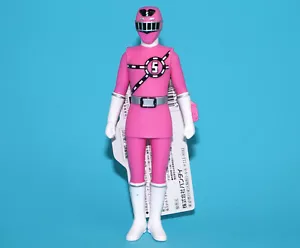 MMPR POWER RANGERS TOQGER TOKKYUGER SENTAI HERO 01 PINK RANGER 4" VINYL FIGUR... - Bild 1 von 2