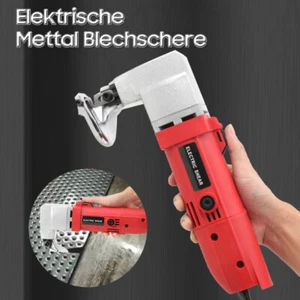 Elektrische Mettal Blechschere Metallschere Elektro Blech Schneiden Werkzeug - Bild 1 von 10