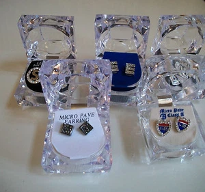 Pendiente de Hip Hop de Moda con Caja Inicial Piedra Para Hombre, Jesús, Interestatal 85 - Imagen 1 de 21