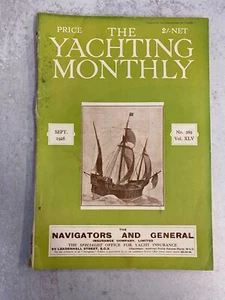 THE YACHTING MONTHLY Magazine Sept 1928 - Picture 1 of 1