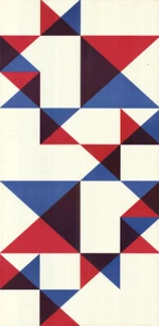 Otl Aicher VHS-Ulm ORIGINAL-Plakat 50er Entwurf "Pausenplakat" Grafik / HfG - Picture 1 of 1