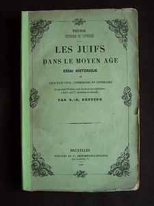 Les juifs dans le moyen âge - Essai historique sur leur état civil, commercial e - Imagen 1 de 1
