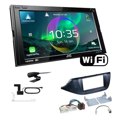 JVC Autoradio WiFi Apple CarPlay Android Auto für KIA Cee'D ab 2012 schwarz - Bild 1 von 4