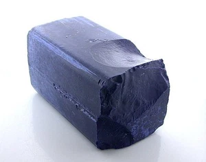1160 Gram Carving Block Dark Lapis Pyrite Synthetic Cab Cabochon Rough SB10 - Picture 1 of 4