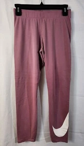 Nike Mujer Leggings Cintura Alta Ropa Deportiva Clásica Swoosh Rosa Pequeño - Imagen 1 de 10