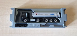 Herpa Exclusive MB AROCS 1846 PEMA mezzo d'opera ribaltabile  OVP 1:87 - Foto 1 di 3