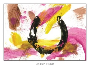 Moneigh print painted by Harley, the famous pony horse at Churchill/Keeneland - Picture 1 of 6