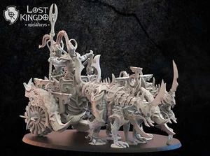 Kyōryū Chariot: Lost Kingdom Miniatures Night Elves Resin 3D Print - Picture 1 of 3