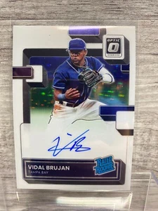 2022 Donruss Optic Vidal Brujan Auto RC Rated Rookie - Picture 1 of 2