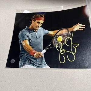 Roger Federer Signed 8x10” Picture With COA - Picture 1 of 3