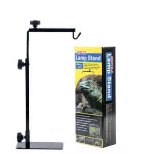 Reptile Lamp Stand Adjustable Heat Lamp Bracket Floor Light Holder Metal Lamp... - Picture 1 of 4
