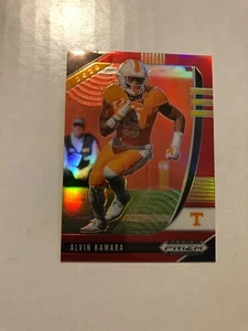 Tarjeta Prizm 2020 selecciones del draft ALVIN KAMARA roja Prizm - Imagen 1 de 1