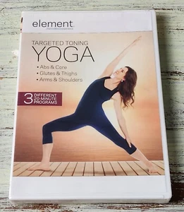 NEW Targeted Toning Yoga, Element (2015) DVD Authentic US Anchor Bay Release - Picture 1 of 3