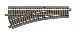 ROCO 61140 Scala HO Scambio sinistro Geoline 22,5½ lungo mm. 200 con massicciata - Foto 1 di 1