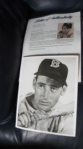 Foto firmada por Ted Williams de 8 x 10 con certificación PSA - Imagen 1 de 6