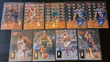 1992-93 Fleer Ultra Lot of 9 - All Rookie Series & Playmaker W/ Alonzo Mourning