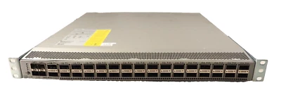 Cisco Nexus N3K-C3132Q-V 32-port QSFP 10/40G 4 10G SFP Switch Dual AC PSU - Image 1 of 4