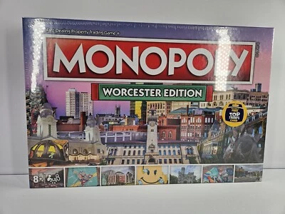 Monopoly Worcester Monopoly Board Game Edition Family Game - Brand New & Sealed - Image 1 of 3