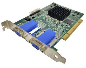 MATROX 7003-03 MGI G45FMDHP16DB HIGH PROFILE DUAL SCREEN GRAPHICS CARD - Picture 1 of 5